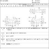 Мотоцикл Yamaha MAJESTY 250 с пробегом 52790 km
