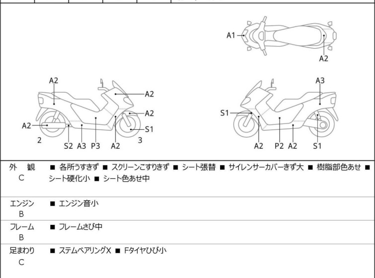 Мотоцикл Yamaha MAJESTY 250 з пробігом 11234 km