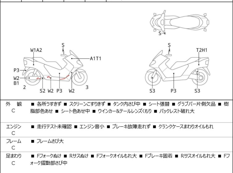 Мотоцикл Honda FUSION X с пробегом 30305 km