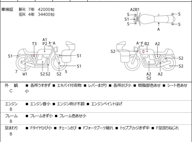 Мотоцикл Honda CBR250R с пробегом 42478 km