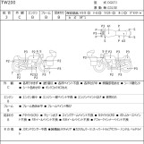 Мотоцикл Yamaha TW200 с пробегом 1922 km