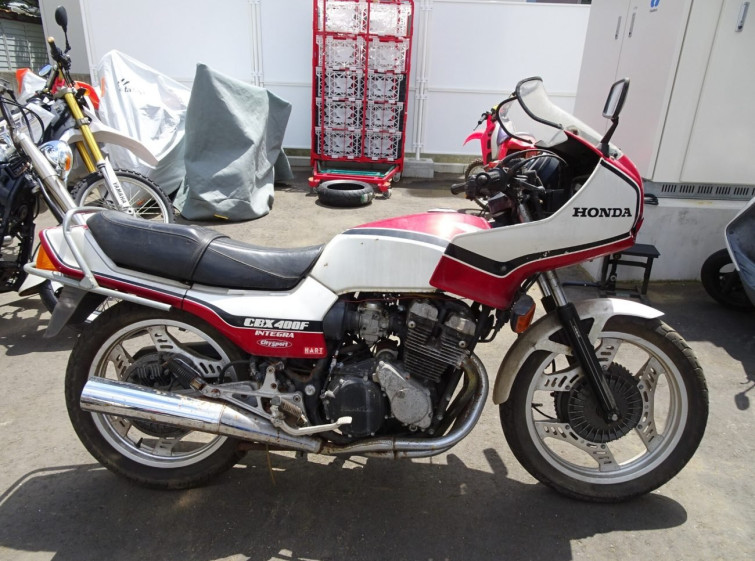 Мотоцикл Honda CBX400F з пробігом 17831 km