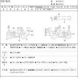 Мотоцикл Yamaha YZF-R25 з пробігом 30154 km