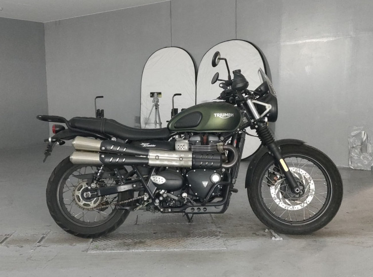 Мотоцикл Triumph STREET SCRAMBLER з пробігом 14144 km