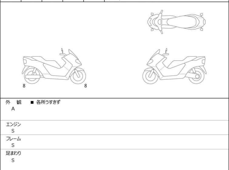 Мотоцикл Honda X-ADV750 с пробегом 1394 km