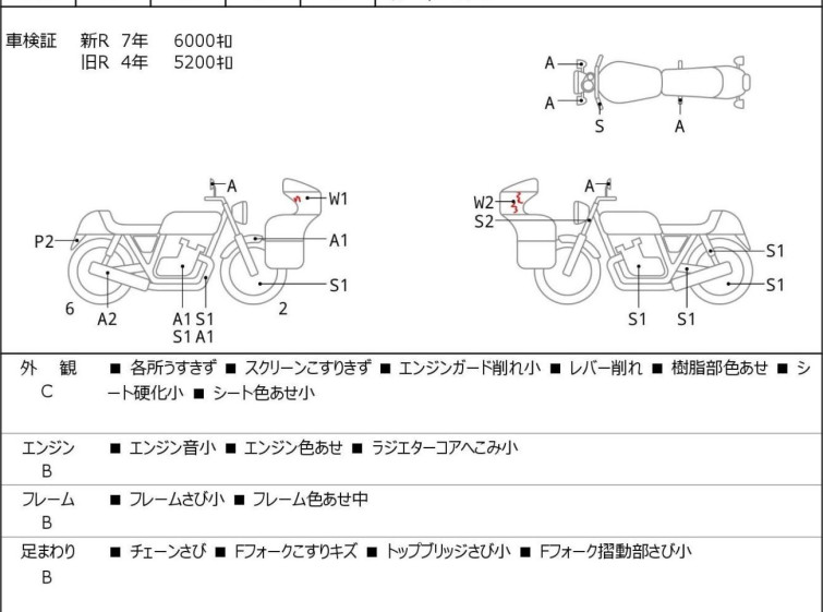 Мотоцикл Honda CB400SFVA с пробегом 6071 km