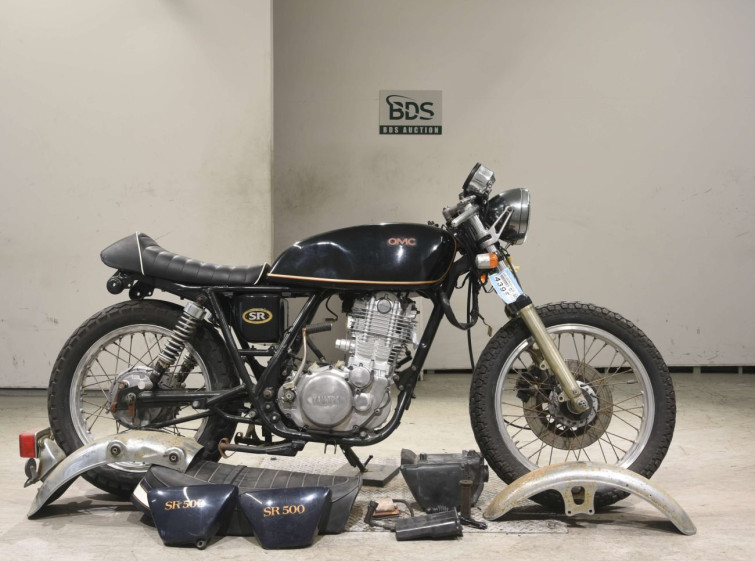 Мотоцикл Yamaha SR500 с пробегом 12834 km