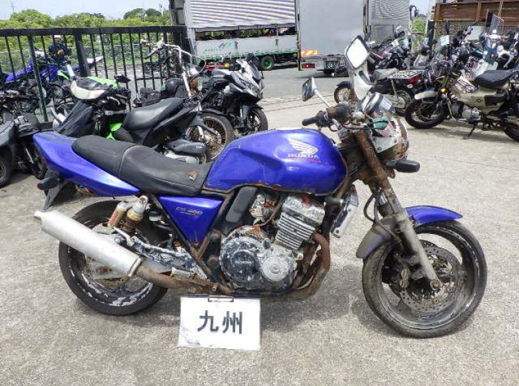Мотоцикл Honda CB400SFS з пробігом 14666 km