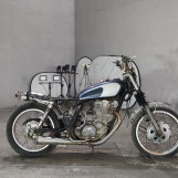 Мотоцикл Yamaha SR400 с пробегом 3618 km