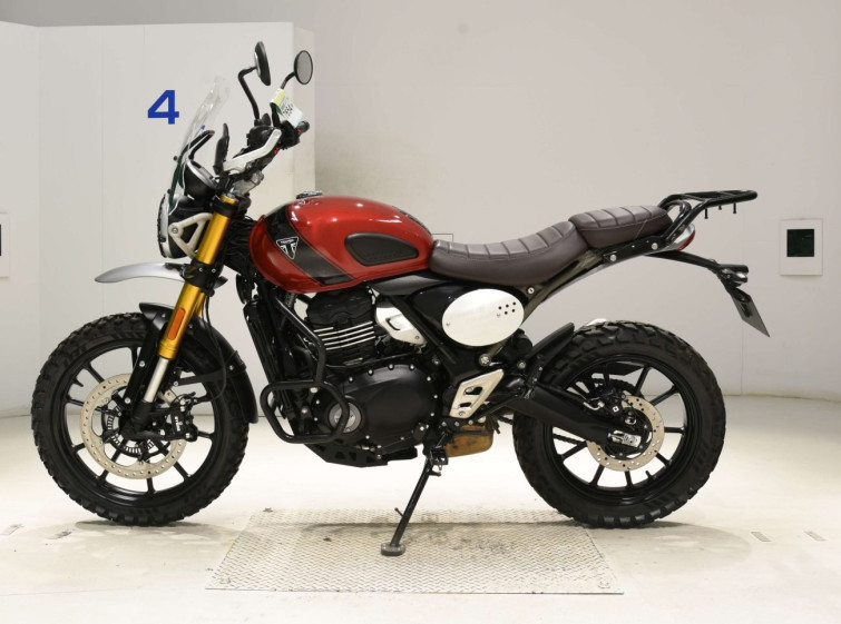 Мотоцикл Triumph scrambler 400x з пробігом 3678 km
