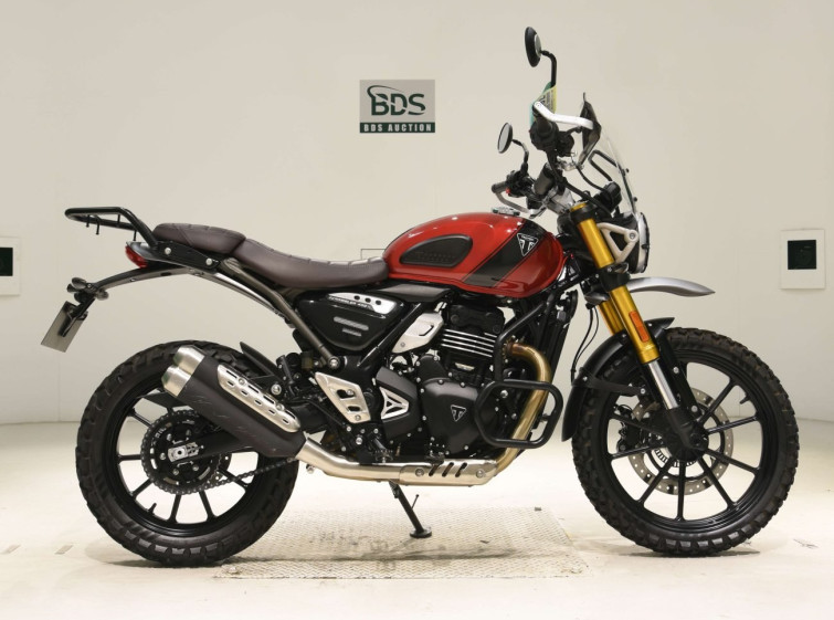Мотоцикл Triumph scrambler 400x з пробігом 3678 km