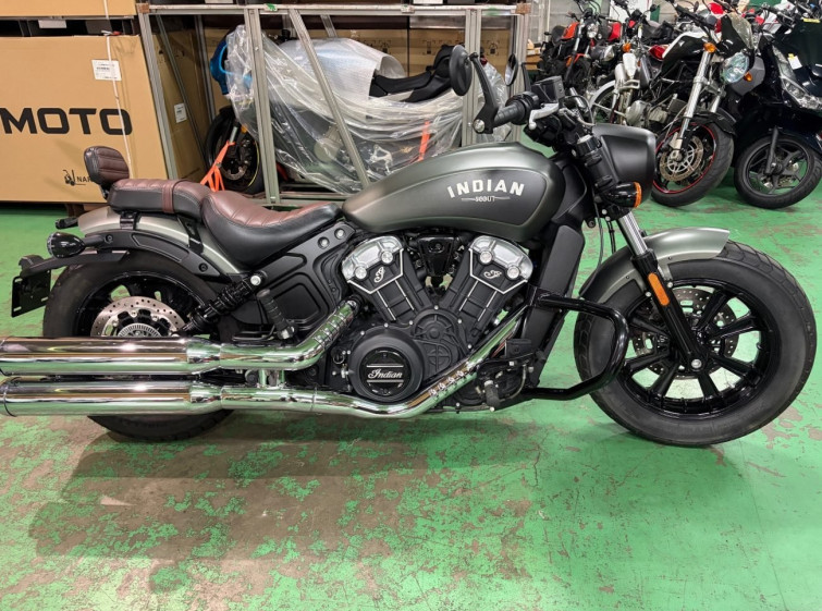 Мотоцикл Indian SCOUT BOBBER с пробегом 412 km