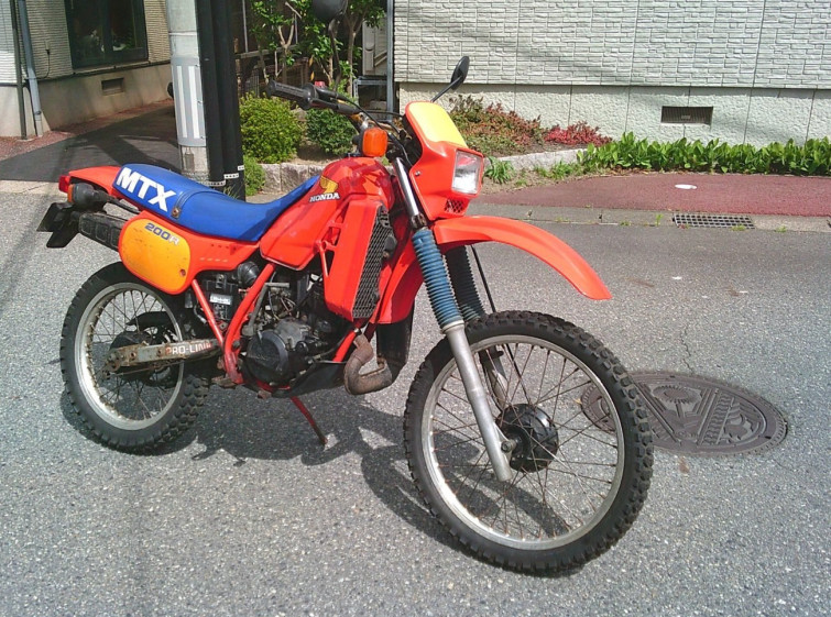 Мотоцикл Honda MTX200R с пробегом 6404 km