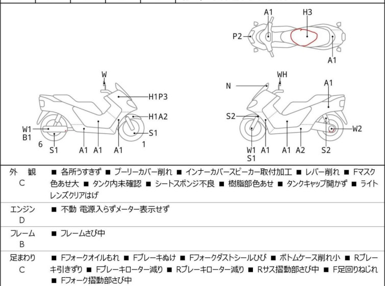 Мотоцикл Yamaha MAJESTY 250C