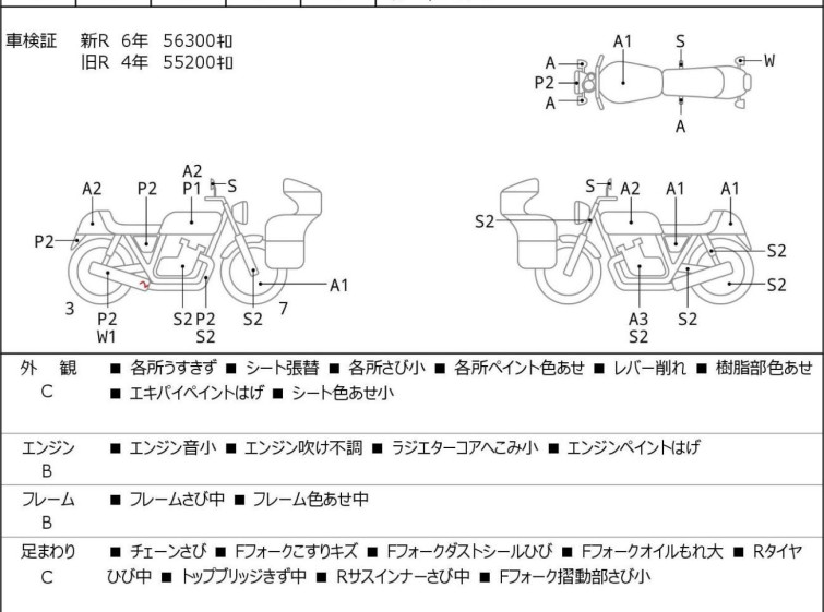 Мотоцикл Honda CB400SFV с пробегом 56642 km
