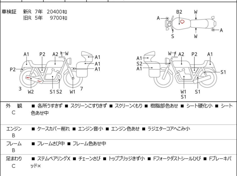 Мотоцикл Honda CBR400R з пробігом 22707 km