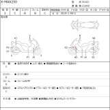 Мотоцикл Yamaha X-MAX250 з пробігом 55686 km