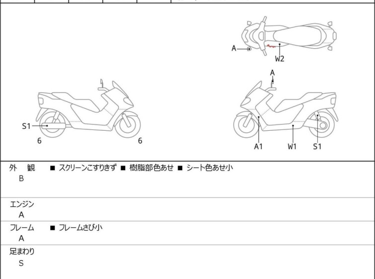 Мотоцикл Honda FORZA з пробігом 2045 km