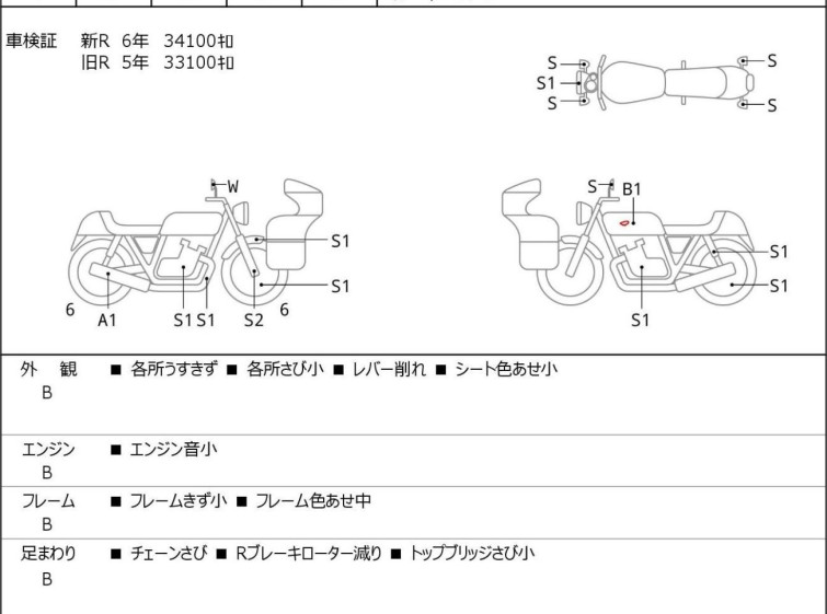 Мотоцикл Honda CB1100 з пробігом 34541 km