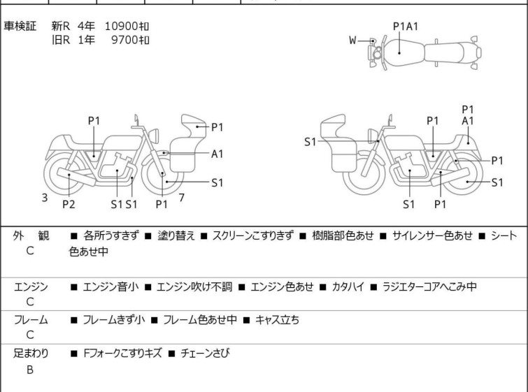 Мотоцикл Kawasaki ZRX1100 з пробігом 11572 km