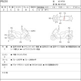 Мотоцикл Honda PS250 BIG RUCKUS з пробігом 60469 km