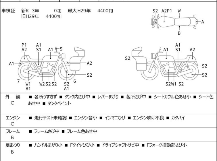 Мотоцикл Yamaha DRAGSTAR XVS400 з пробігом 1685 km