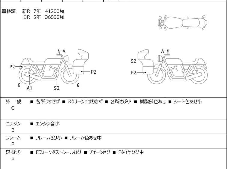 Мотоцикл Honda 400x з пробігом 42972 km