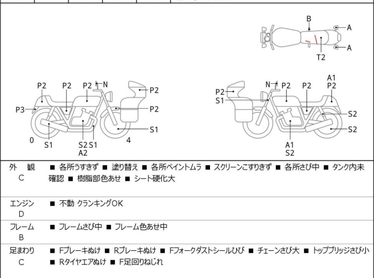 Мотоцикл Kawasaki BALIUS ZR250 з пробігом 43262 km