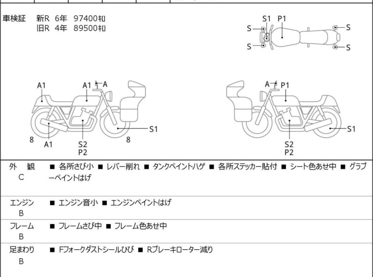 Мотоцикл Kawasaki ZEPHYR750 з пробігом 2247 km
