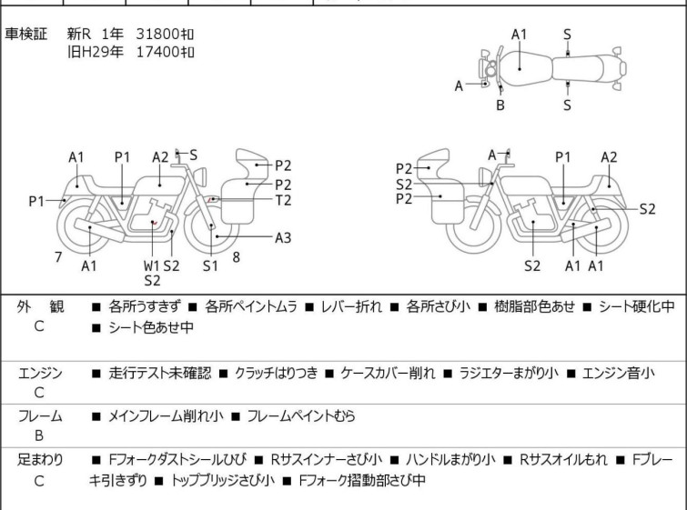 Мотоцикл Suzuki GSR400 з пробігом 51437 km
