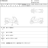 Мотоцикл Yamaha X-MAX250 с пробегом 9462 km