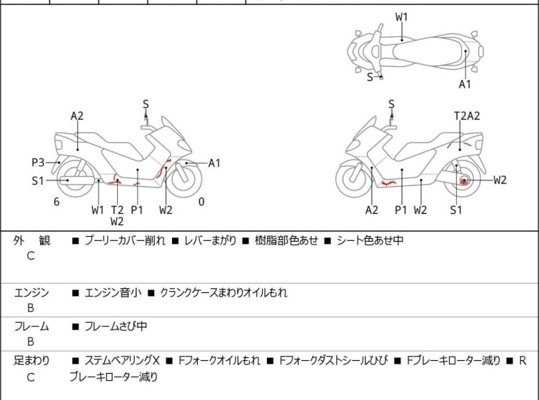 Мотоцикл Yamaha MAJESTY 250C с пробегом 42128 km