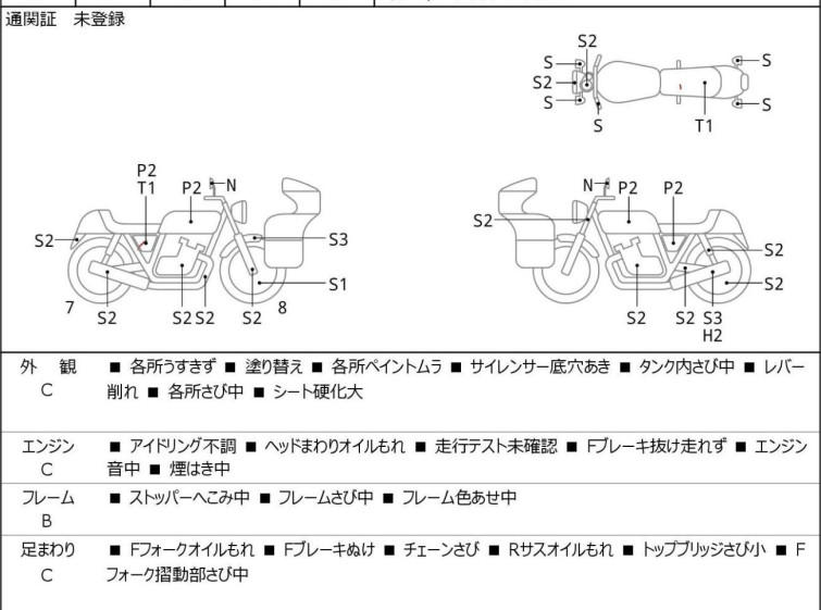 Мотоцикл Suzuki gs400l з пробігом 64399 km