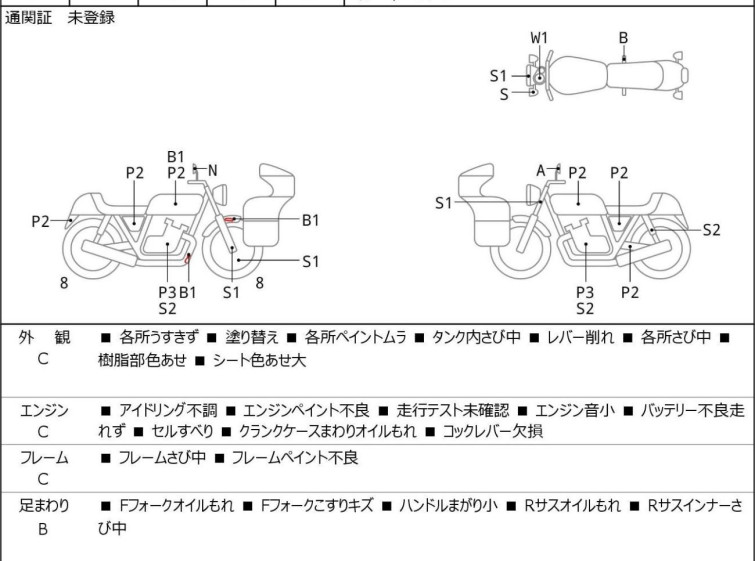 Мотоцикл Honda CB400AT с пробегом 6293 km