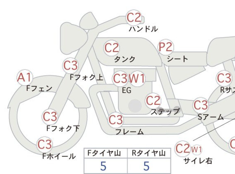 Мотоцикл Yamaha DRAGSTAR XVS400 з пробігом 16966 km