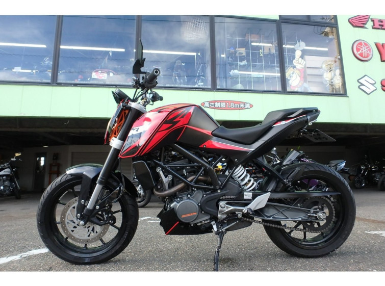 Мотоцикл KTM 200 DUKE з пробігом 29258 km