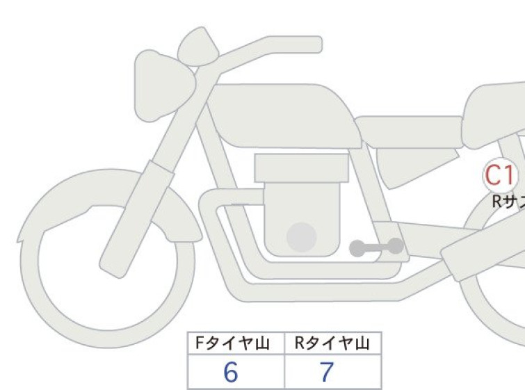 Мотоцикл Honda GB350 с пробегом 5158 km