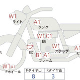 Мотоцикл Kawasaki NINJA ZX-25R з пробігом 14229 km