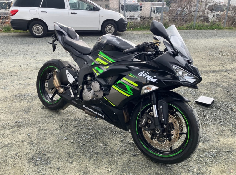 Мотоцикл Kawasaki NINJA ZX-6R с пробегом 6578 km
