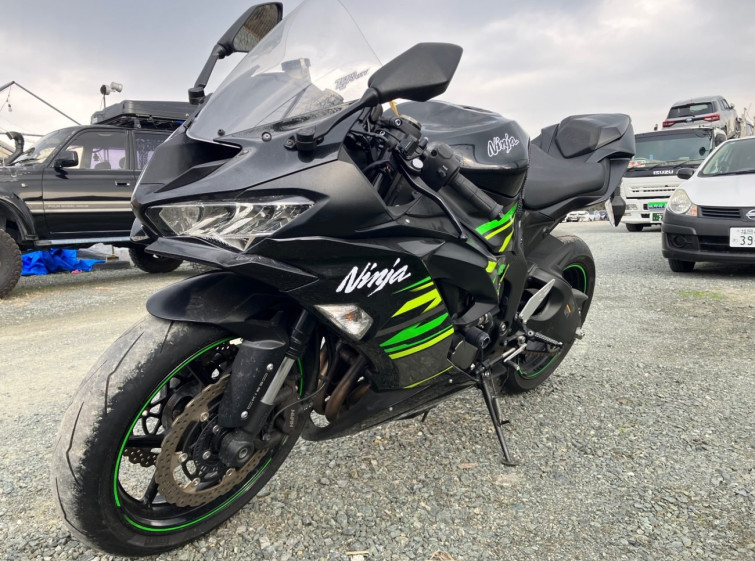 Мотоцикл Kawasaki NINJA ZX-6R с пробегом 6578 km