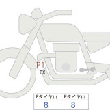 Мотоцикл Yamaha MT-09A з пробігом 1607 km