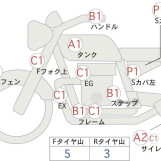 Мотоцикл Kawasaki NINJA250 с пробегом 7034 km