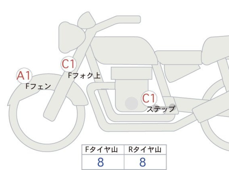 Мотоцикл Yamaha MT-25 з пробігом 1936 km