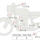Мотоцикл Honda GB350 з пробігом 6204 km