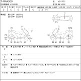 Мотоцикл Yamaha T-MAX500 с пробегом 6606 m