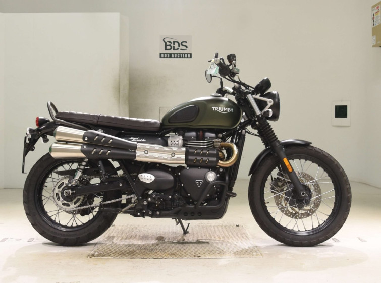 Мотоцикл Triumph STREET SCRAMBLER з пробігом 4768 km