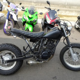 Мотоцикл Yamaha TW225 з пробігом 6163 km