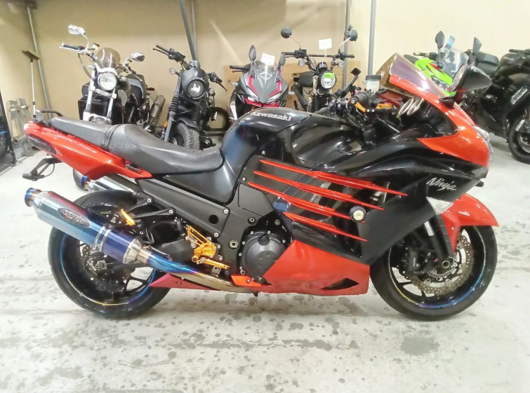 Мотоцикл Kawasaki NINJA ZX-14RA з пробігом 38100 km