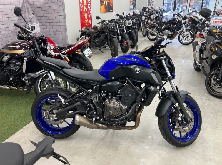 Мотоцикл Yamaha MT-07A з пробігом 30806 km