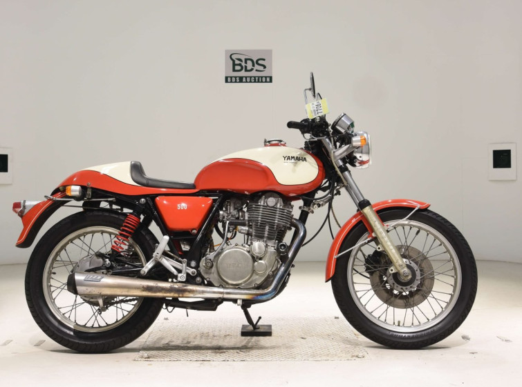 Мотоцикл Yamaha SR500 с пробегом 5712 km